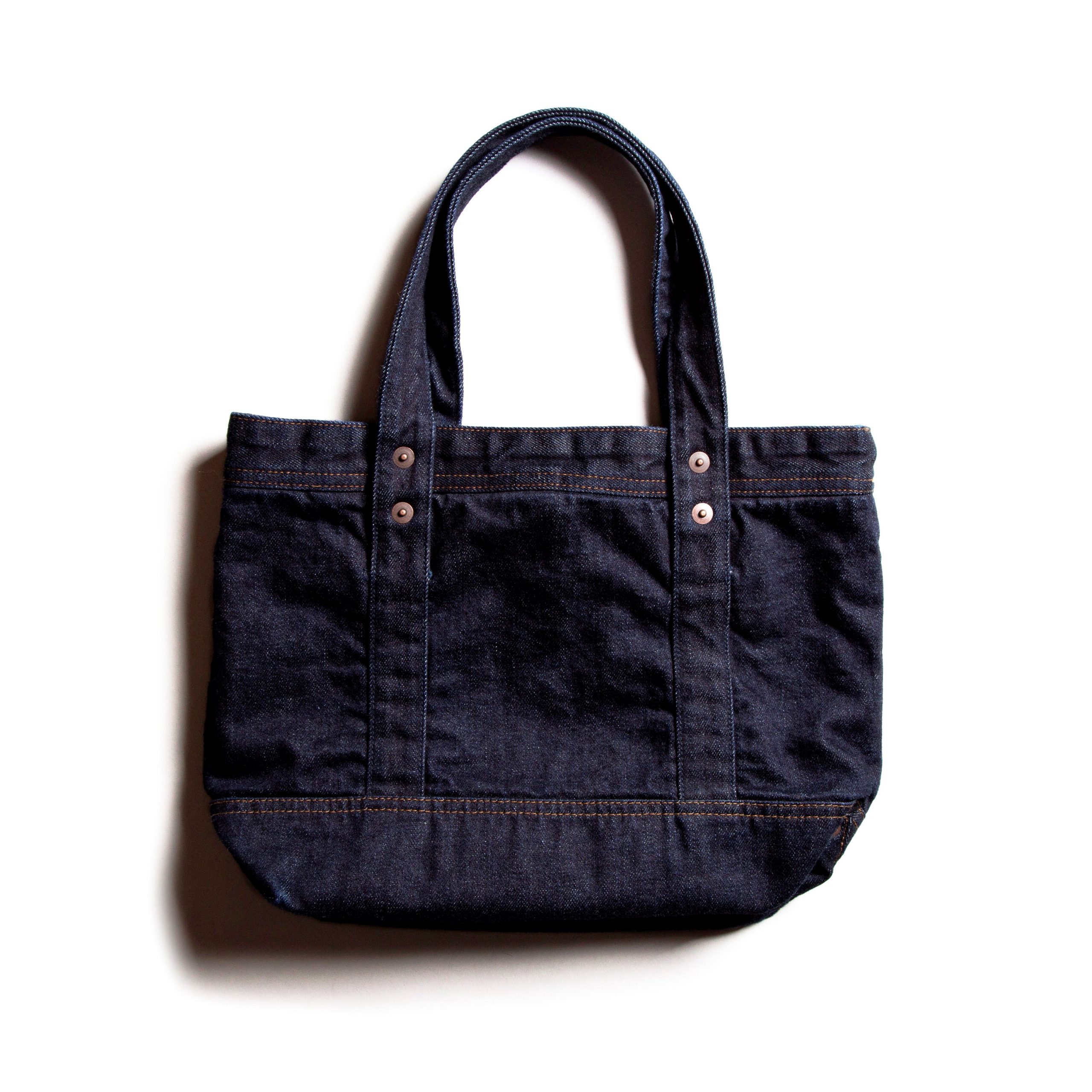 SELVEDGE DENIM SMALL TOTE  BAG OW【セルヴィッジ デニム スモール トートバッグ OW】